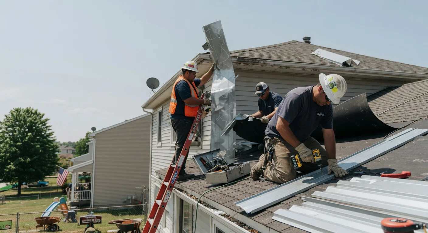 Storm Damage Metal Roof Repair in Elka Park, NY